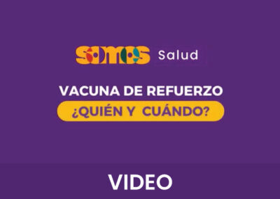 Video: ¿Quién y cuándo recibir la dosis de refuerzo de la vacuna contra el COVID-19?