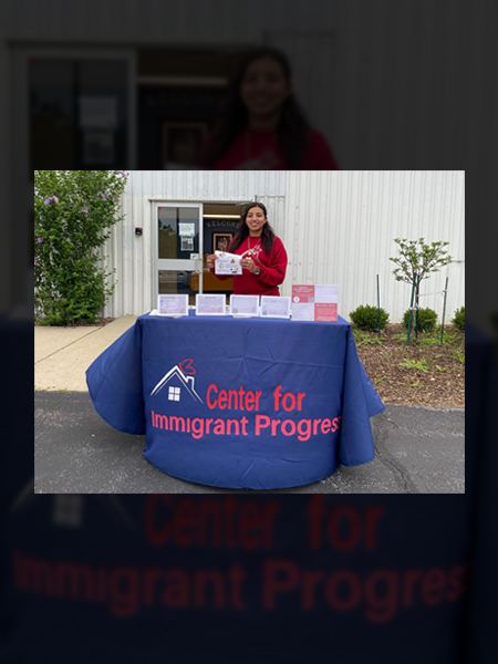 Promotora de Salud de Center for Immigrant Progres en Illinois